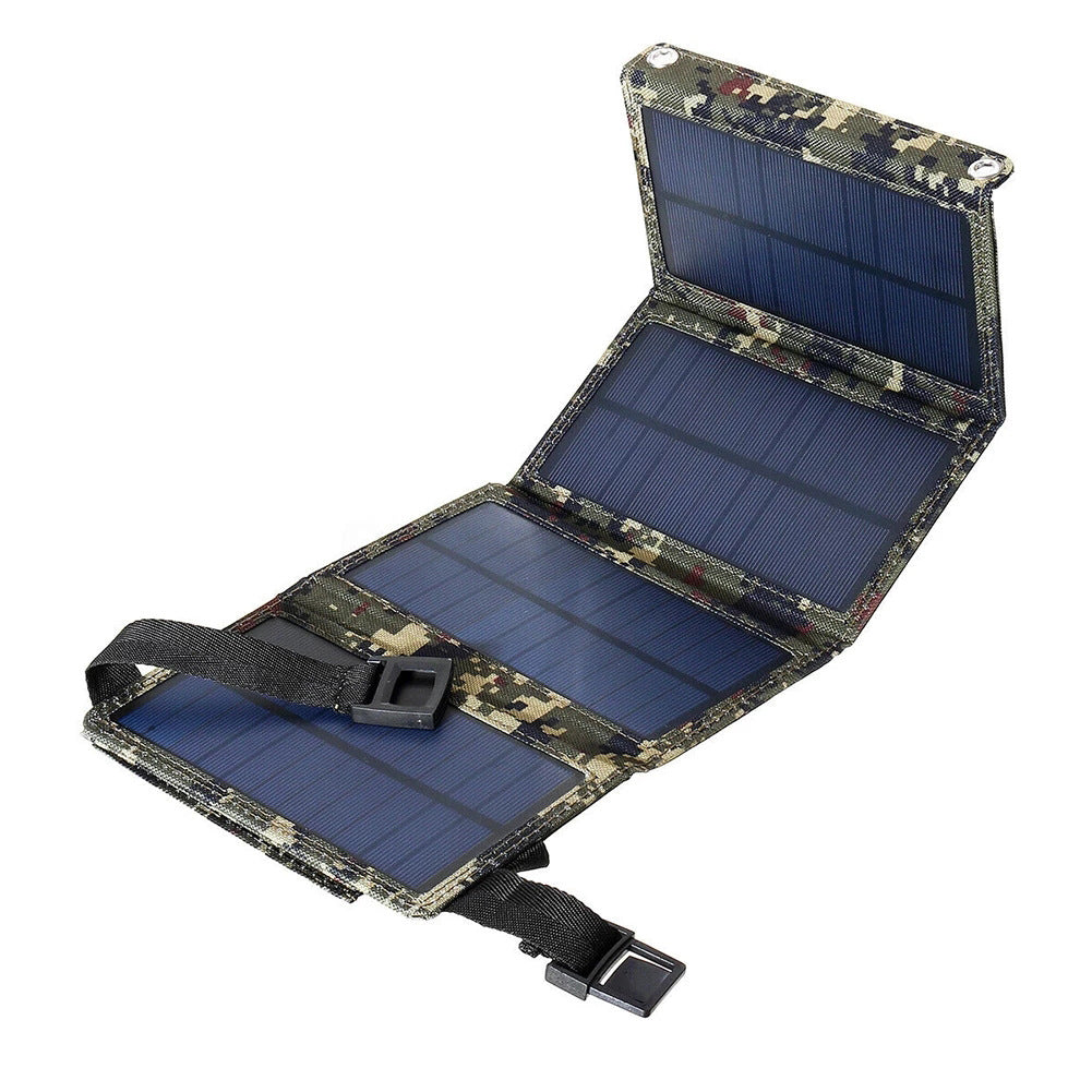The Grid-20 Foldable Solar Panel: 20W Charger for USB Devices and Power Banks