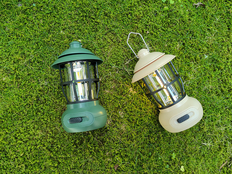 The Wayfarer Rechargeable Lantern: Modern Vintage, USB Charge, LED Camping Light