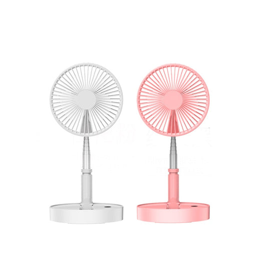 The Stowaway Rechargeable Folding Fan (7200mAh): 3-in-1 Adjustable Telescopic Desk & Camp Fan