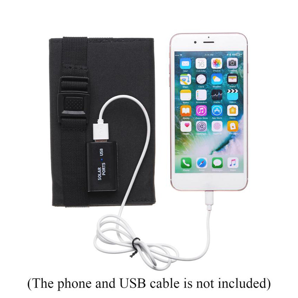 The Grid-20 Foldable Solar Panel: 20W Charger for USB Devices and Power Banks