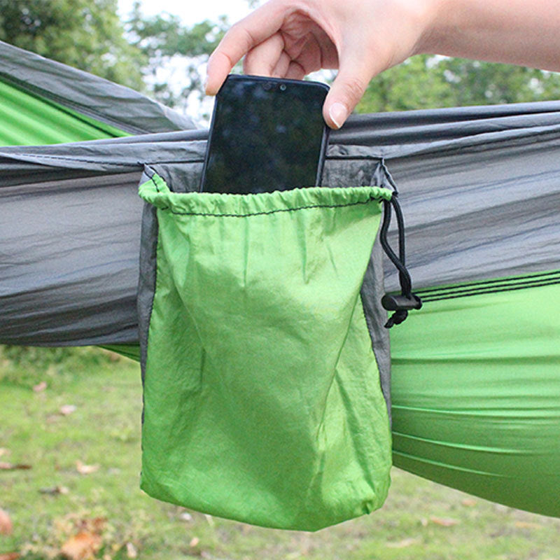 The Ridge-Line Hammock: Lightweight, Colorful, Double Wide Parachute Camping Hammock